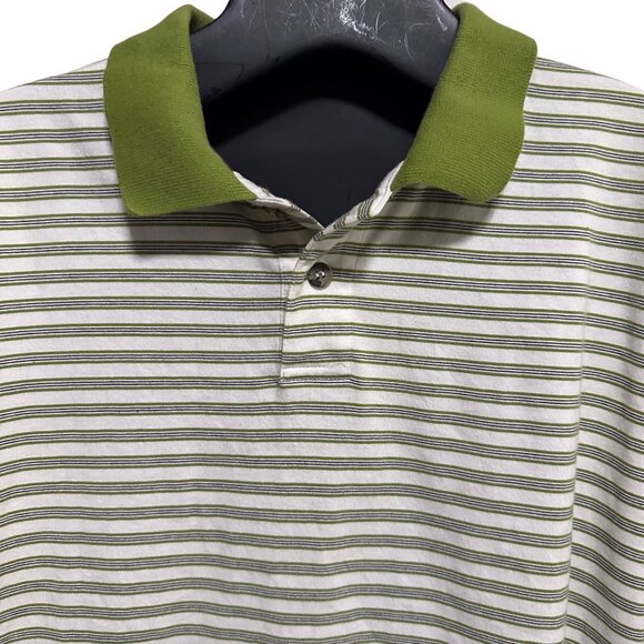 Adidas Climalite Men’s Large Golf Polo Shirt Vintage 2002 Striped - Picture 5 of 12